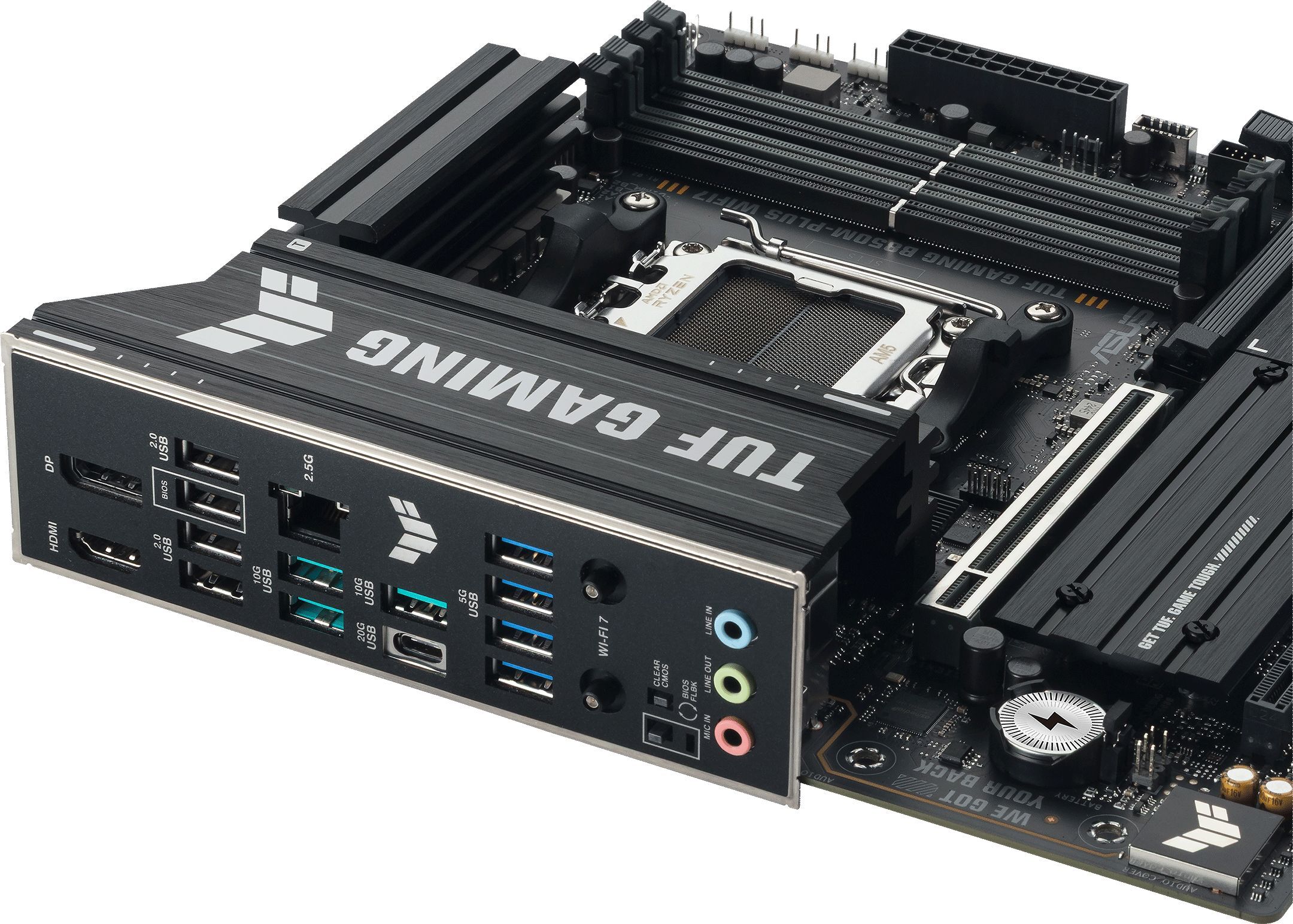 Материнcкая плата ASUS TUF GAMING B850M-PLUS WIFI7 (90MB1MU0-M0EAY0) фото 8