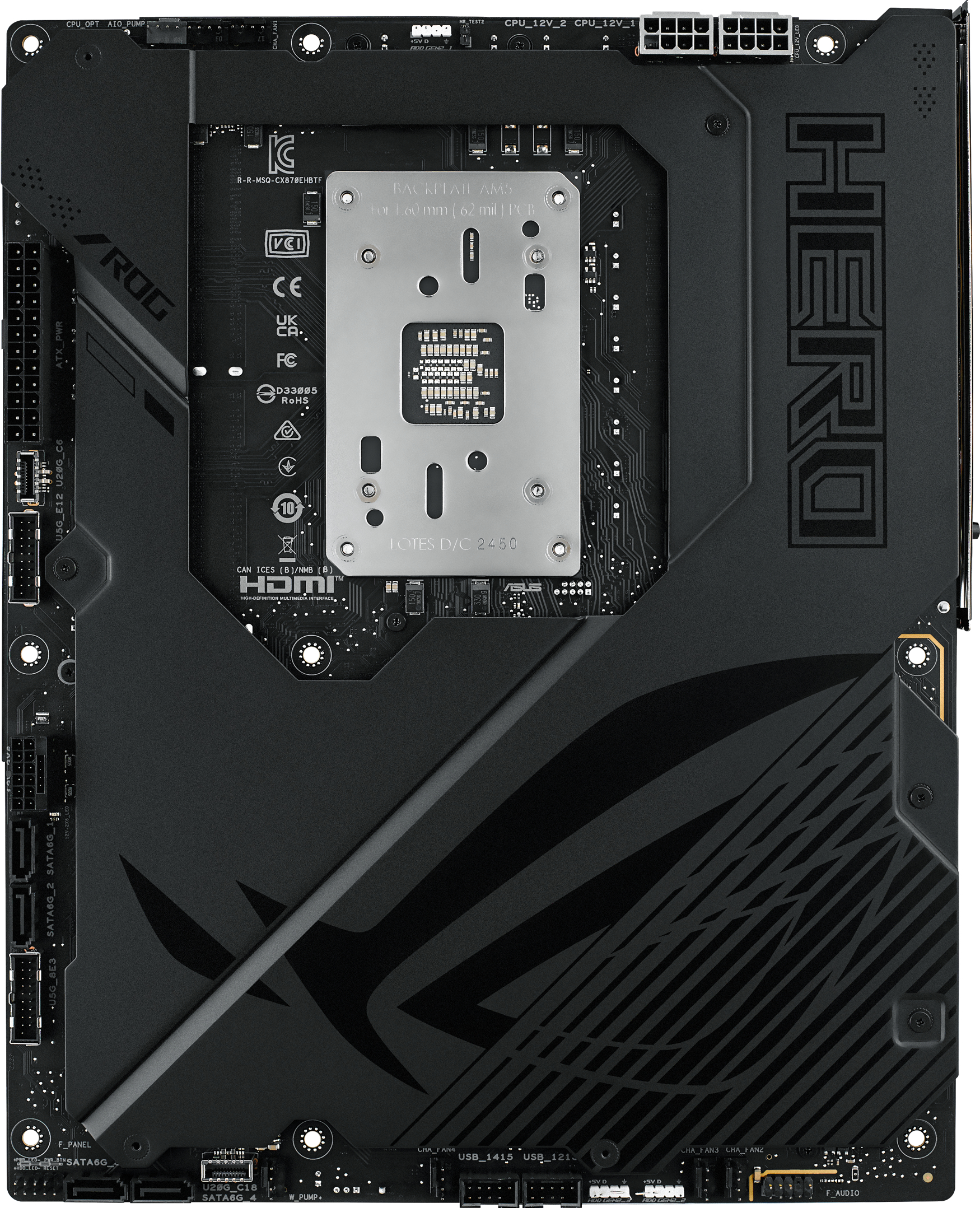 Материнcька плата ASUS ROG CROSSHAIR X870E HERO BTF (90MB1MX0-M0EAY0)фото