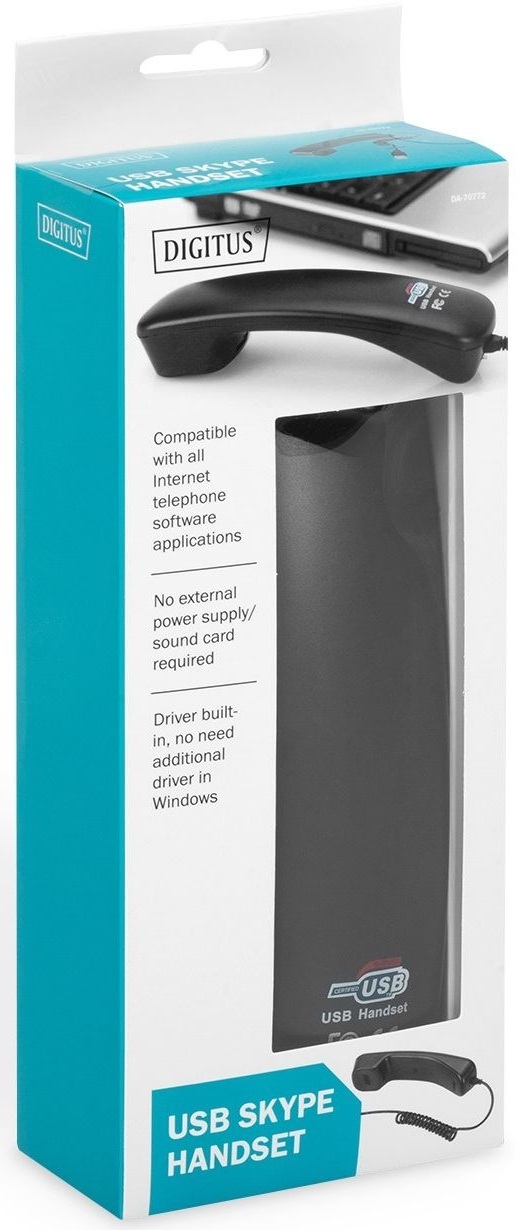 Телефонная трубка DIGITUS USB A (DA-70772) фото 4