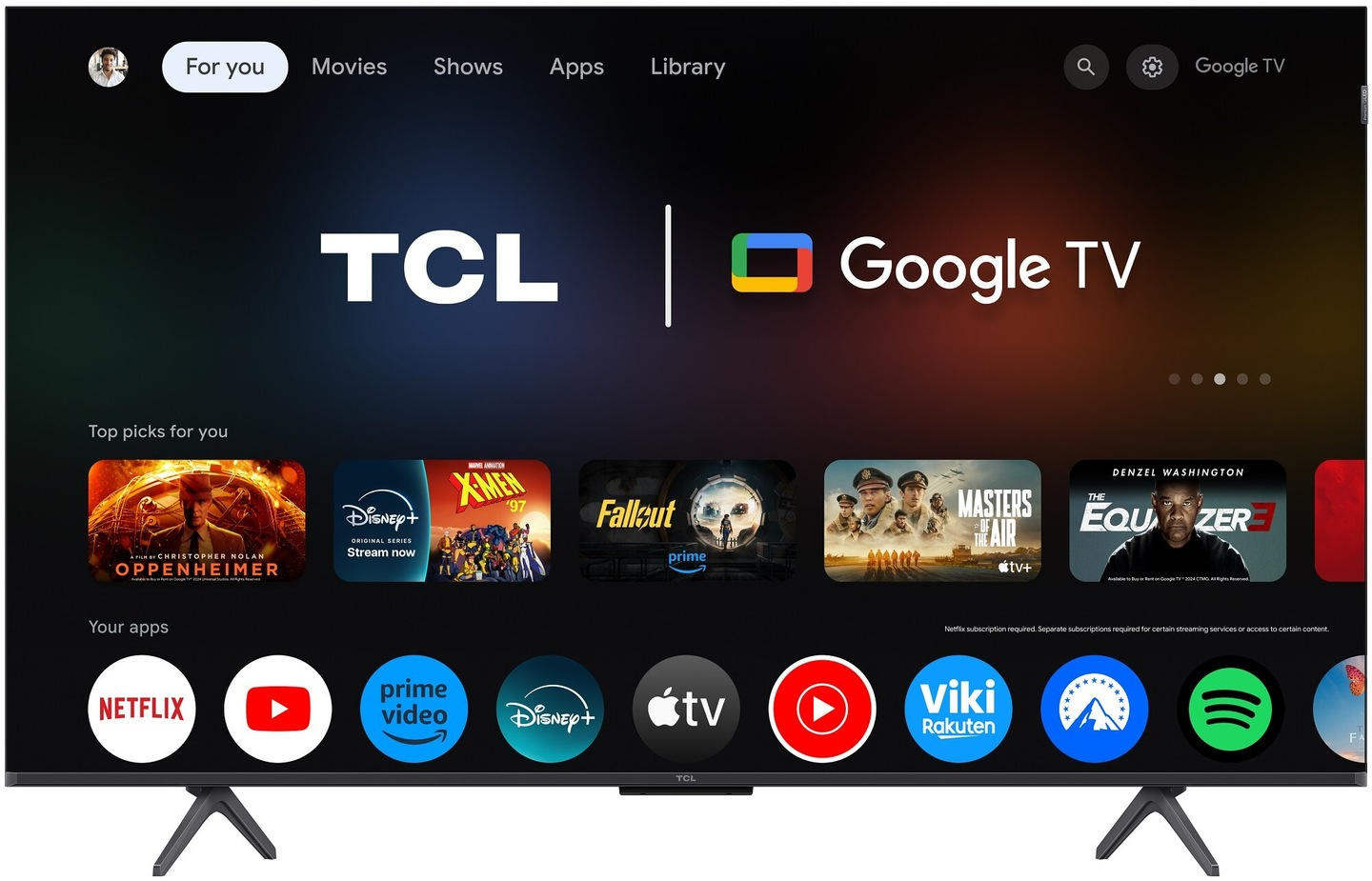 Телевизор TCL QLED 50C69B PRO фото 3