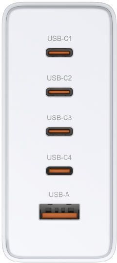 Зарядний пристрій D-Link 240W GaN 4хUSB-С, 1xUSB-A, White (DCF-241)фото3