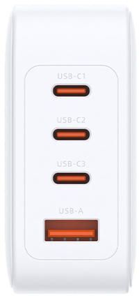 Зарядний пристрій D-Link 140W GaN 3хUSB-С, 1xUSB-A, White (DCF-141)фото2