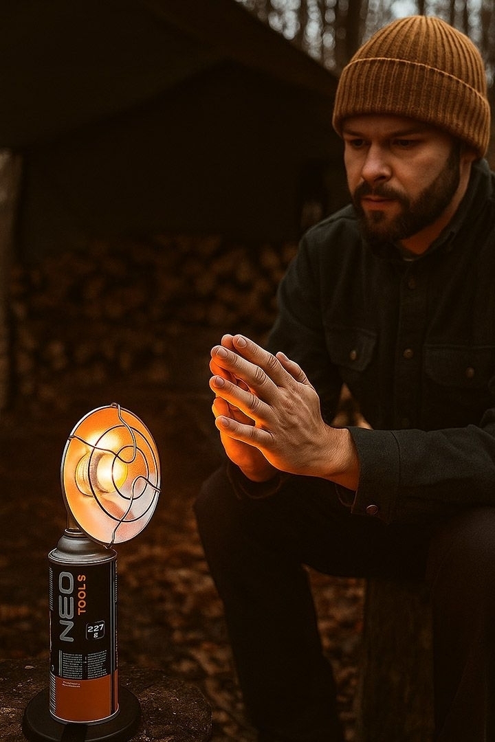 Обогреватель газовый туристический Neo Tools, 92г/час (90-134) фото 16