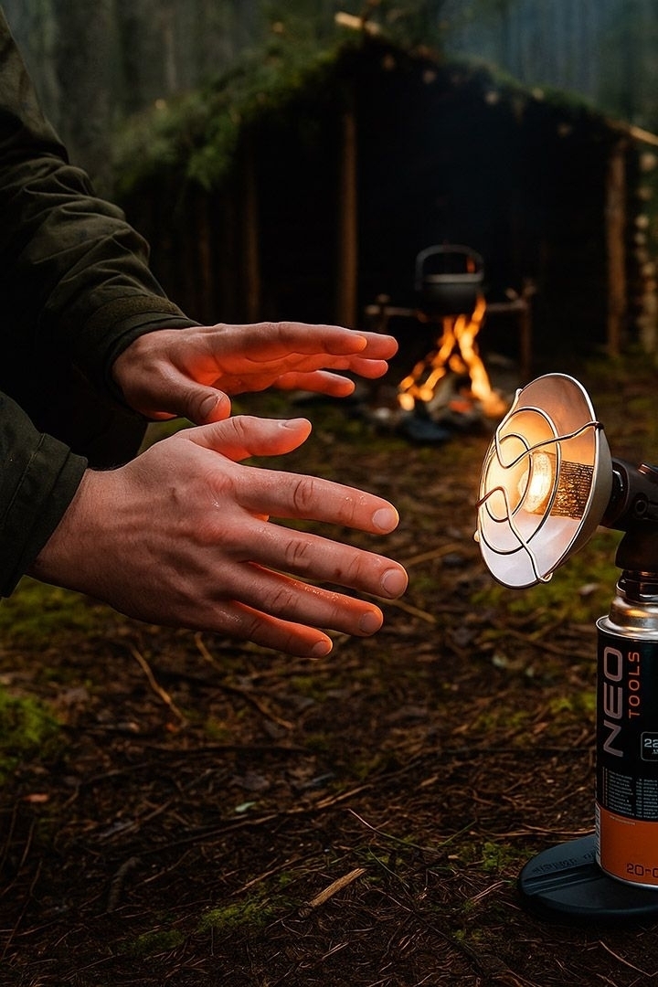 Обогреватель газовый туристический Neo Tools, 92г/час (90-134) фото 17