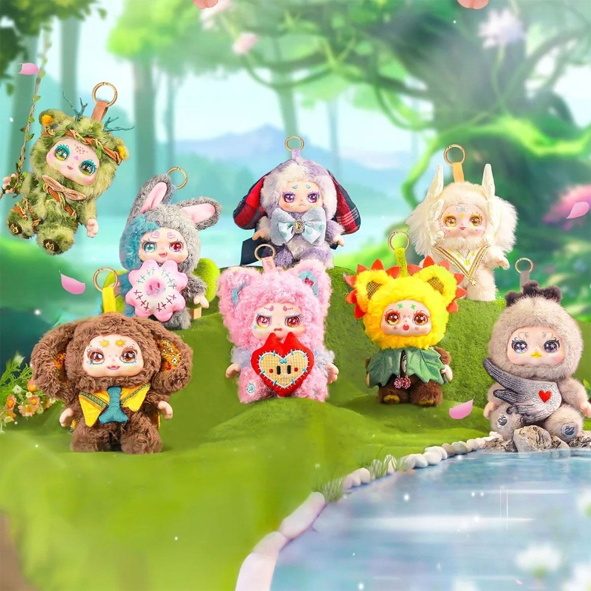 Коллекционная мягкая игрушка-сюрприз с кольцом Pop Top Kimmon - Очаровательные Создания (556015) фото 