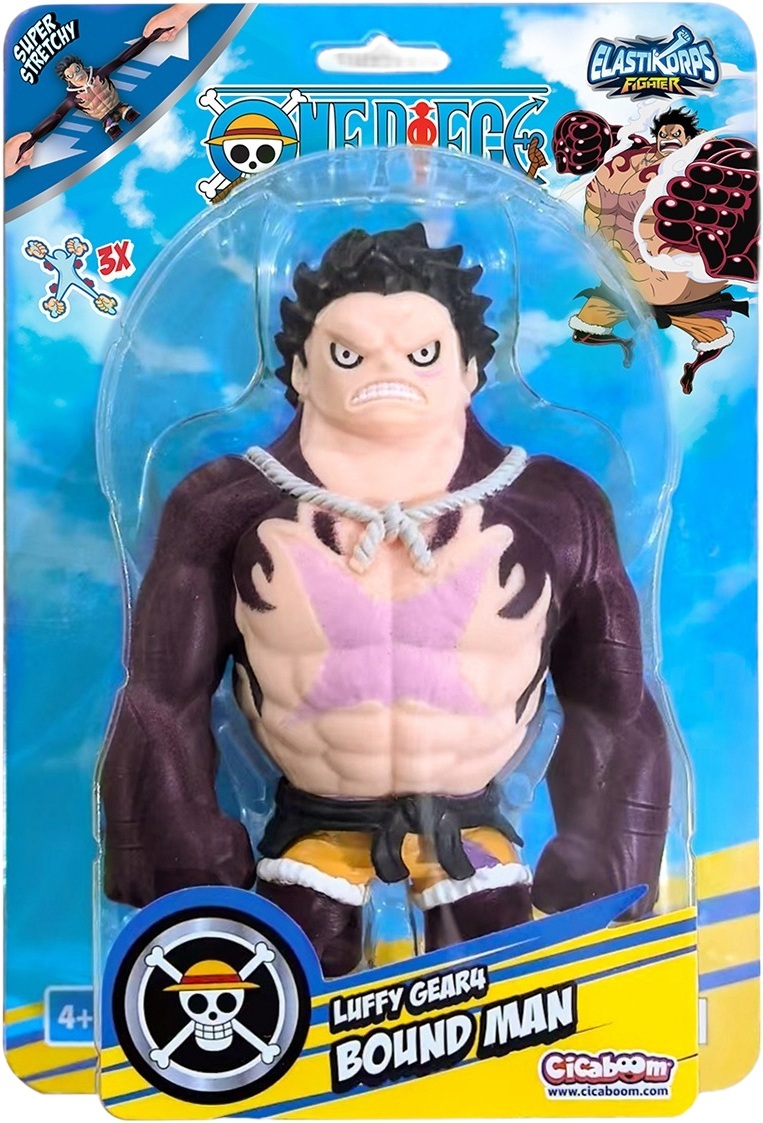 Стретч-игрушка Elastikorps серии "One piece" - Луффи 4 Упругий Человек (OPELARESB-BO) фото 4