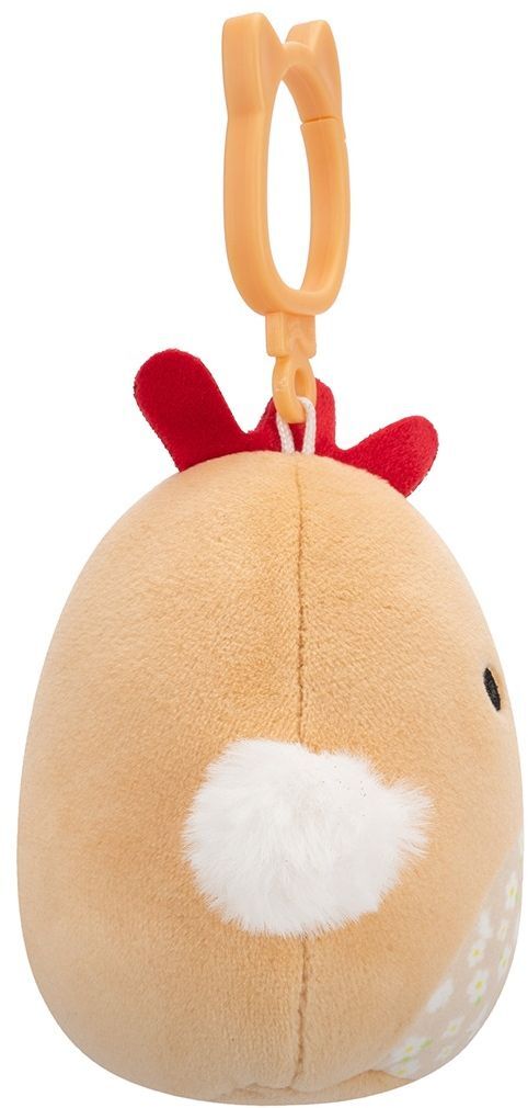 Мягкая игрушка на клипсе Squishmallows - Петушок Рути (9 см), (SQCP00465) фото 4