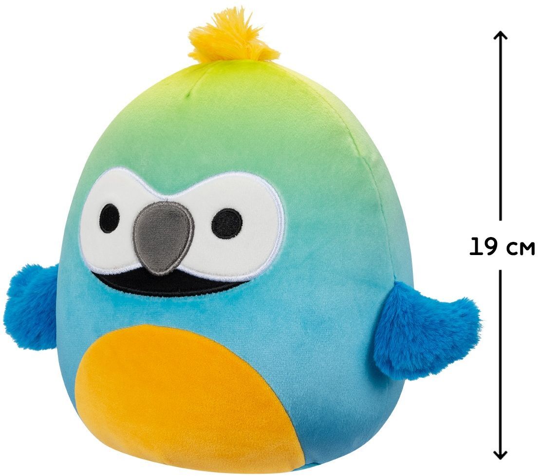 Мягкая игрушка Squishmallows - Макао Баптиз (19 см), (SQCR04120) фото 