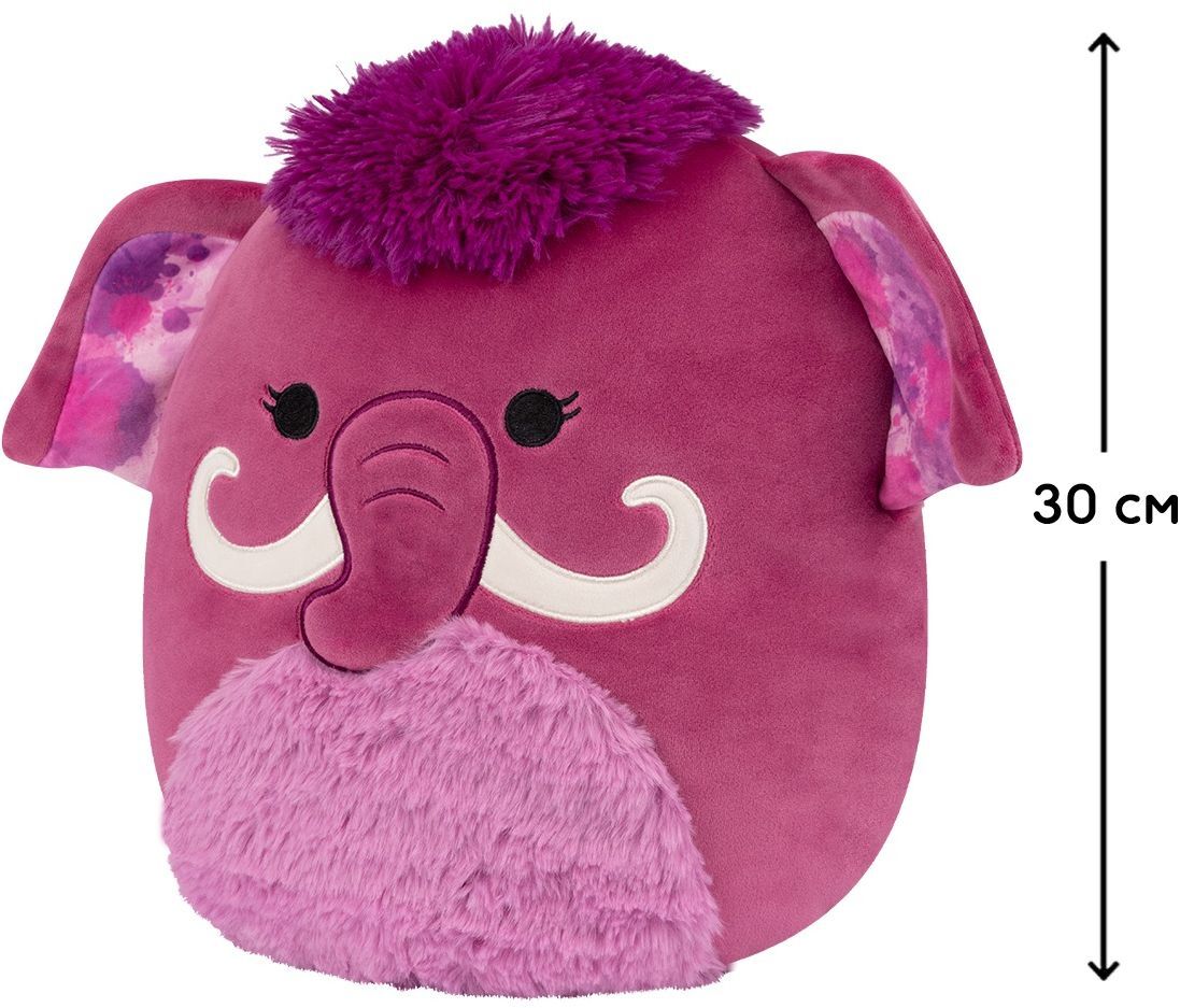 Мягкая игрушка Squishmallows - Мамонт Магдалена (30 см), (SQCR04152) фото 4
