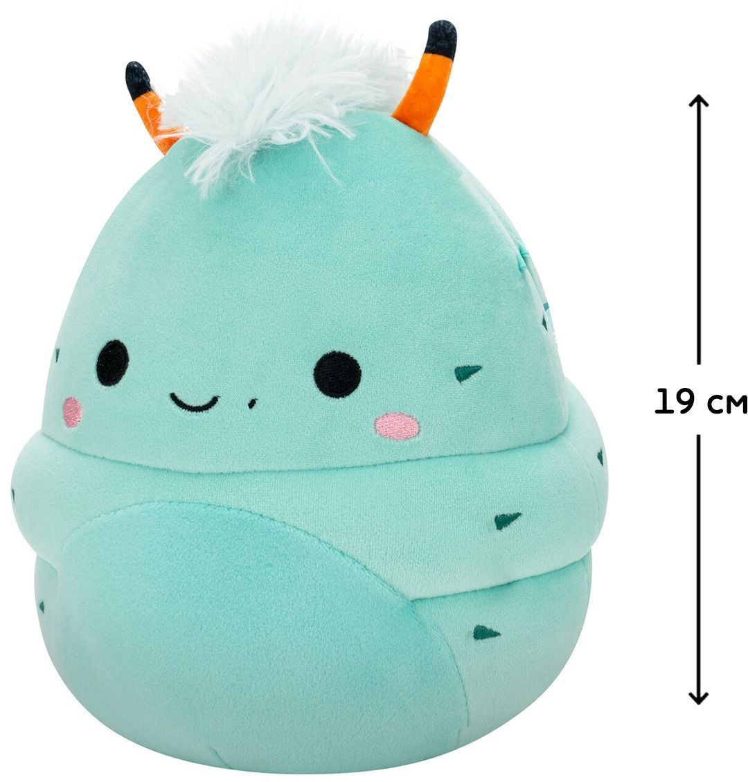 Мягкая игрушка Squishmallows - Рогатая Гусеница Ольти (19 см), (SQCR07941) фото 7