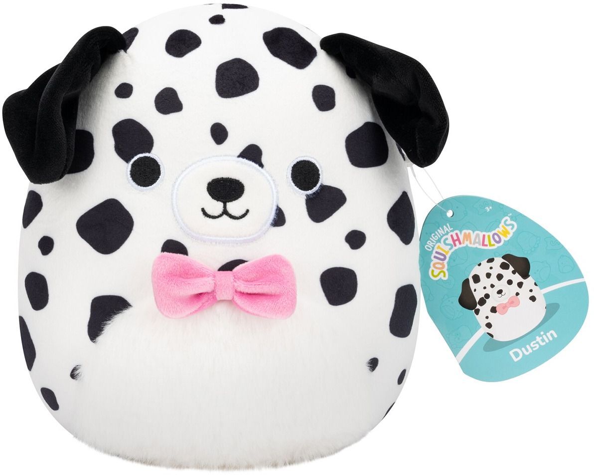 Мягкая игрушка Squishmallows - Далматинец Дастин (19 см), (SQCR07942) фото 