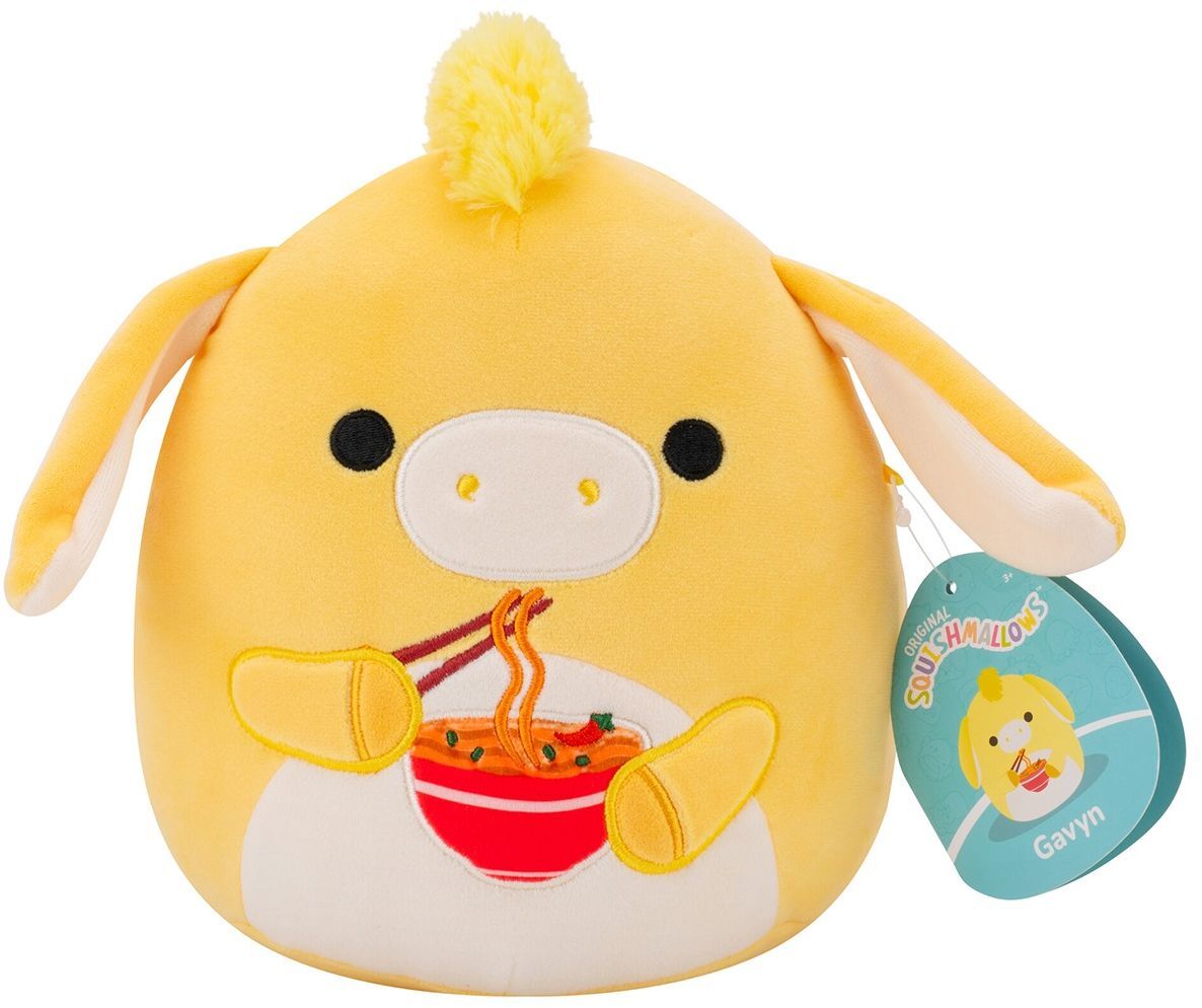 Мягкая игрушка Squishmallows - Ослик Гевин (19 см), (SQCR07945) фото 6