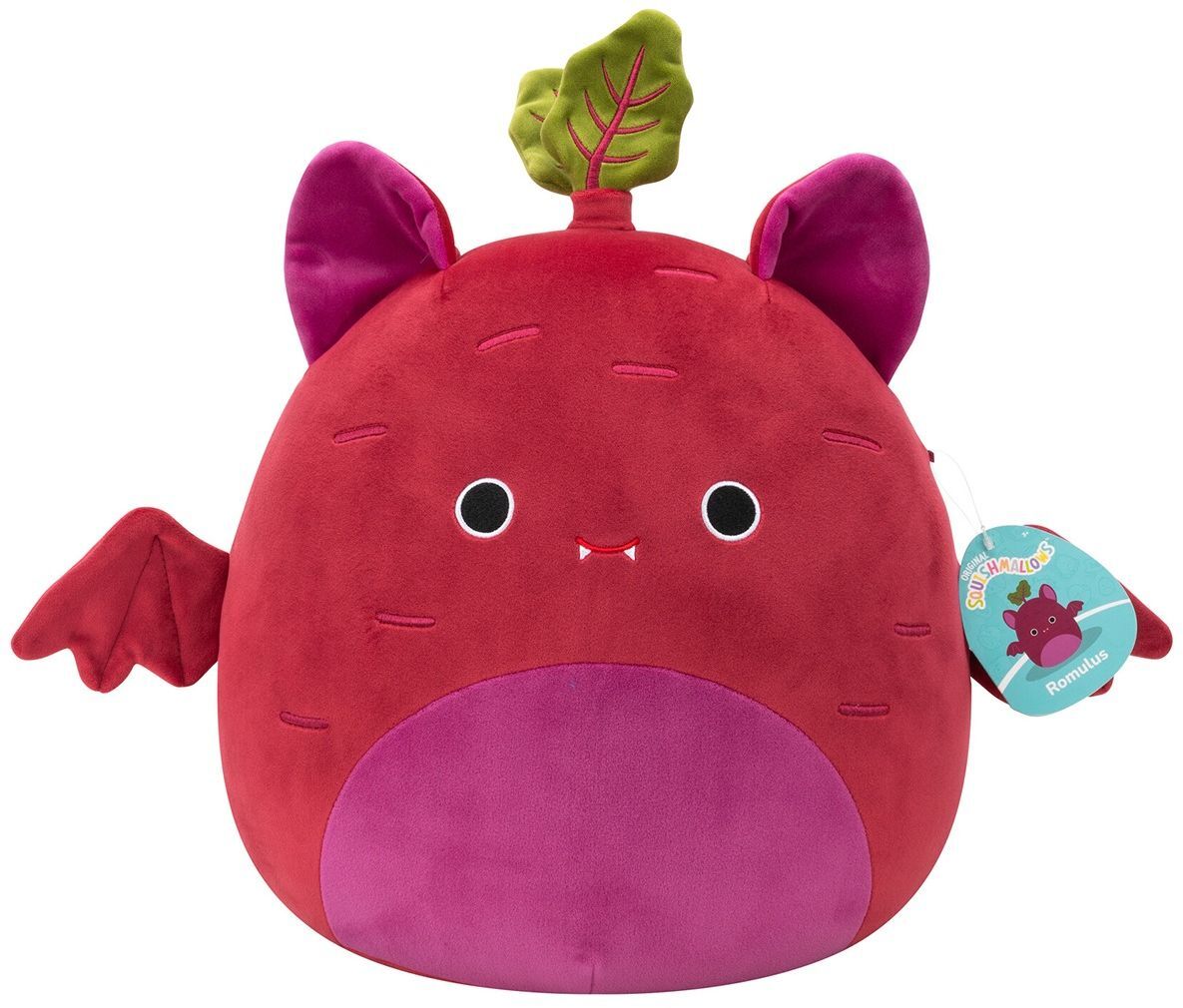 Мягкая игрушка Squishmallows - Летучая Мышь-Свекла Ромулус (30 см), (SQCR07966) фото 