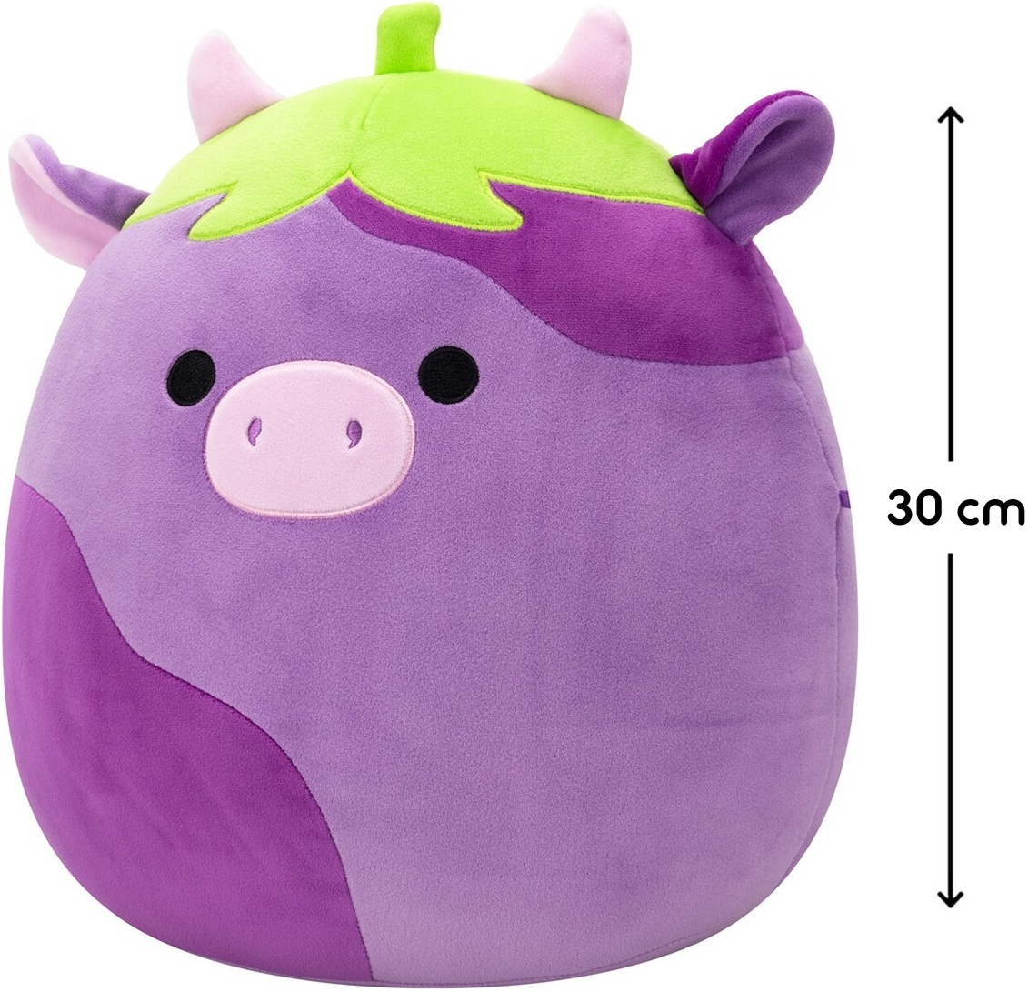 Мягкая игрушка Squishmallows - Коровка-Баклажан Фредерик (30 см), (SQCR07969) фото 