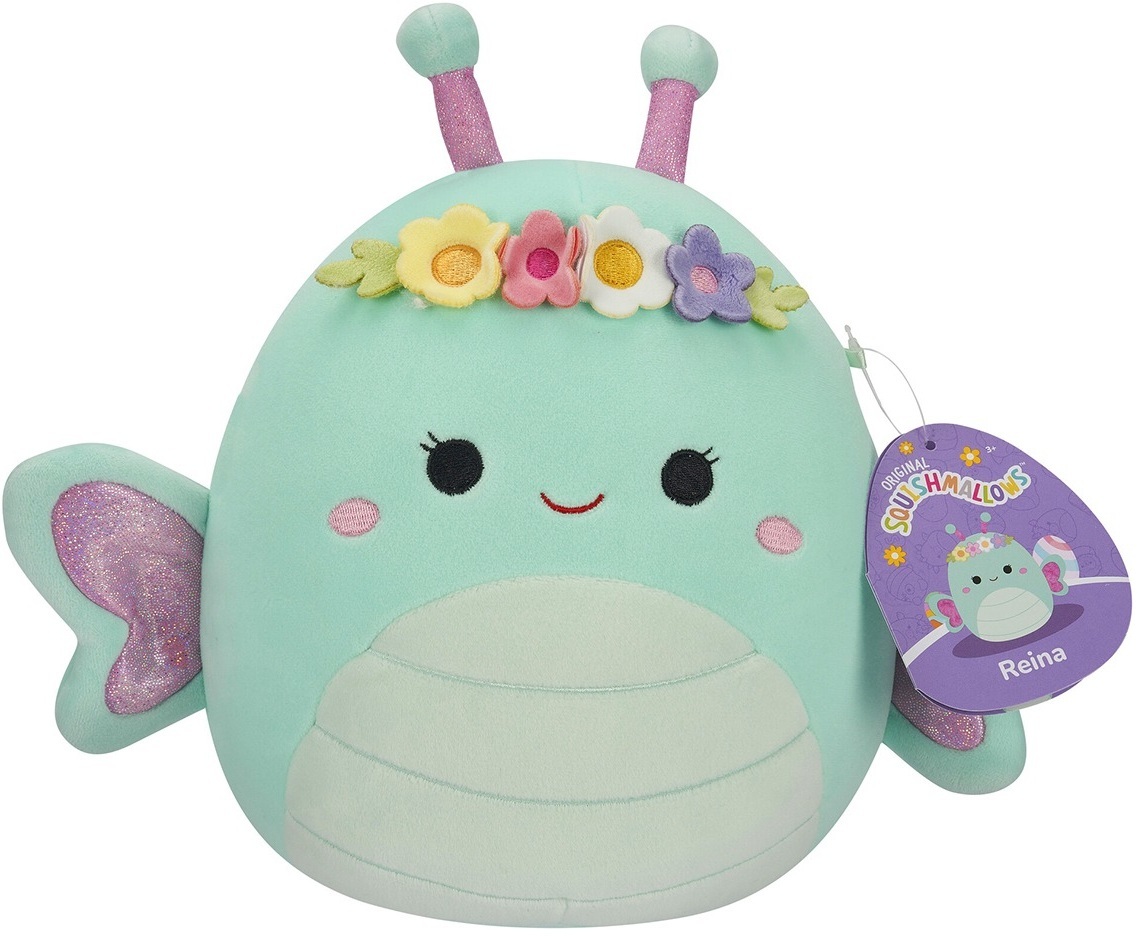 Мягкая игрушка Squishmallows - Бабочка Рейна (13 см), (SQER00814) фото 7