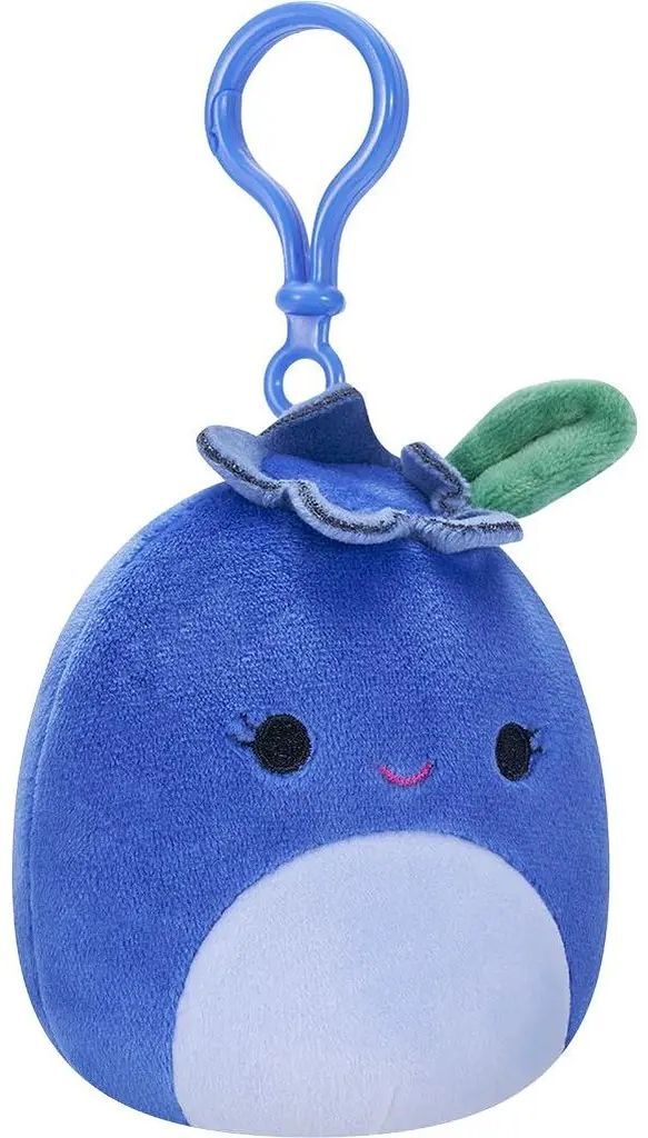 Мягкая игрушка на клипсе Squishmallows - Черника Блуби (9 см), (SQCP00147) фото 2
