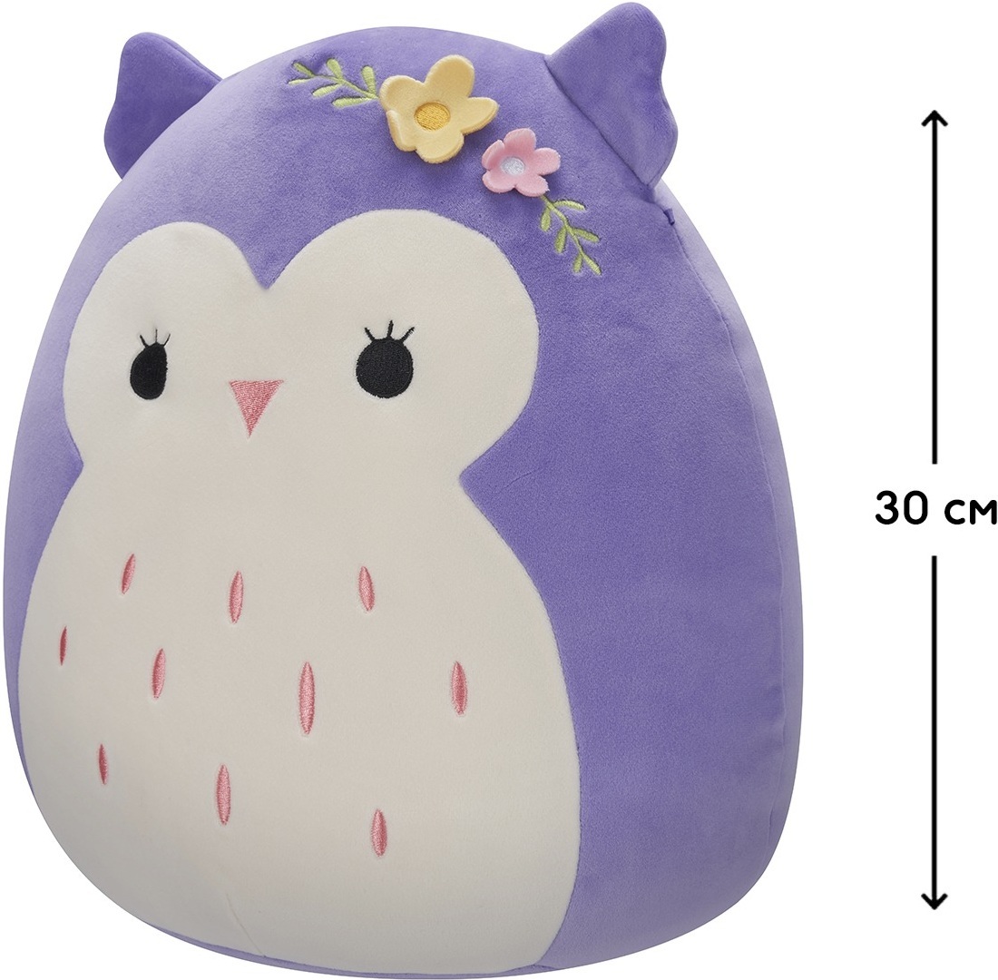 Мягкая игрушка Squishmallows - Сова Холли (30 см), (SQER00911) фото 2