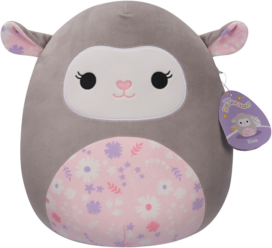Мягкая игрушка Squishmallows - Серый Ягненок (30 см), (SQER00912) фото 