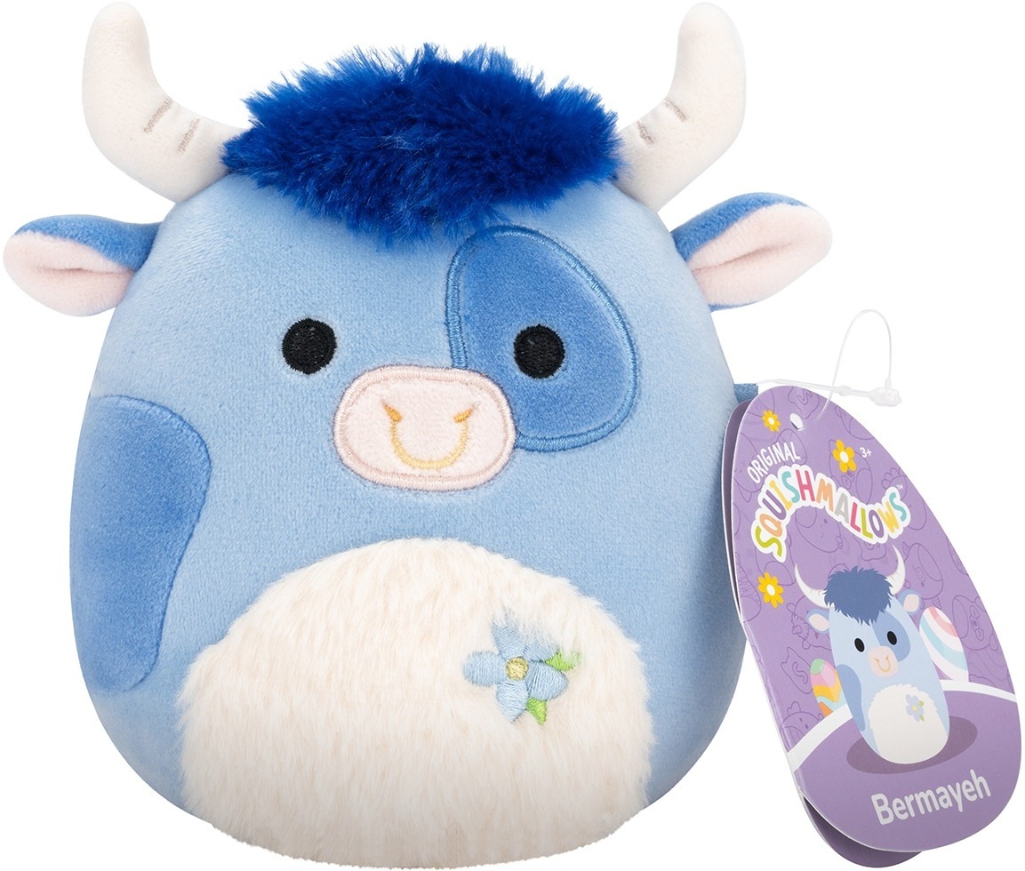 Мягкая игрушка Squishmallows - Бык Бермайе (13 см), (SQER01181) фото 7