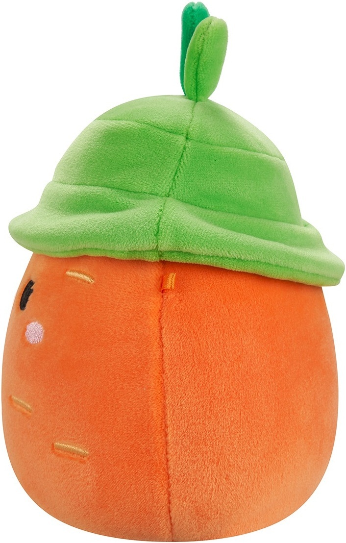 Мягкая игрушка Squishmallows - Морковка Каролина в шляпе (13 см), (SQER01182) фото 3