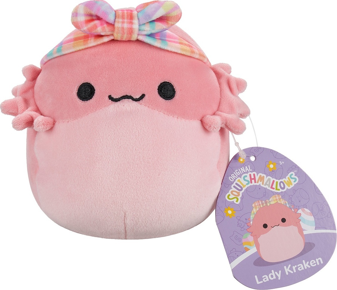 Мягкая игрушка Squishmallows - Каралловый Дракон (13 см), (SQER01184) фото 