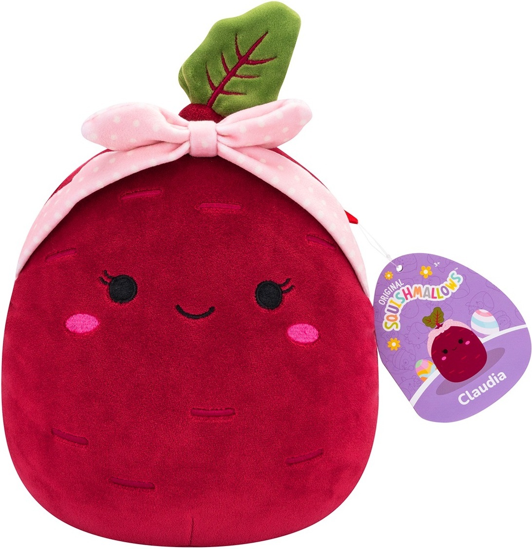 Мягкая игрушка Squishmallows - Свекла Клавдия (19 см), (SQER01204) фото 
