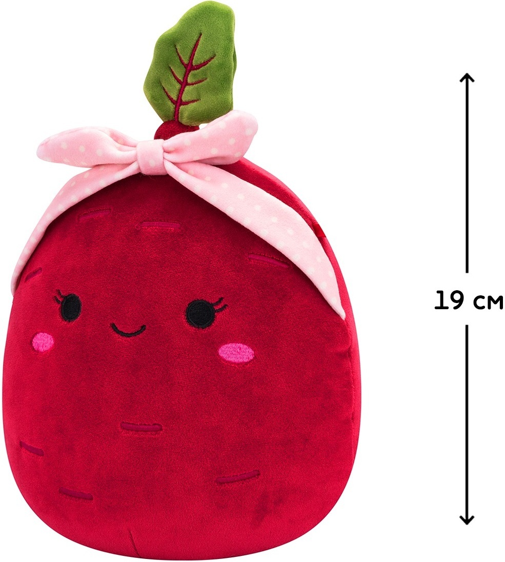 Мягкая игрушка Squishmallows - Свекла Клавдия (19 см), (SQER01204) фото 