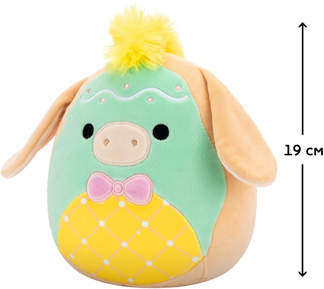 М'яка іграшка Squishmallows - Пастельний Ослик Кеплер (19 см), (SQER01205)фото2