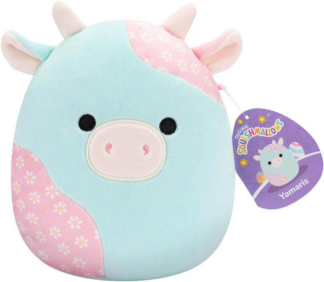 М'яка іграшка Squishmallows - М'ята пастельна корівка Ямаріс (19 см), (SQER01209)фото7