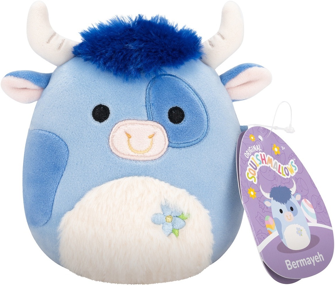 Мягкая игрушка Squishmallows - Бык Бермайе (19 см), (SQER01213) фото 7
