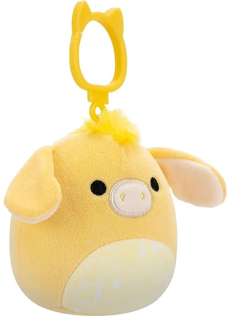 Мягкая игрушка на клипсе Squishmallows - Ослик Гевин (9 см), (SQCP00461) фото 2