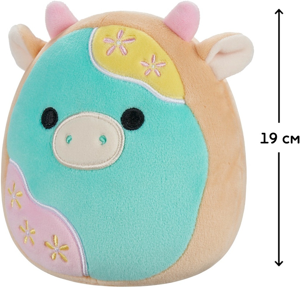 М'яка іграшка Squishmallows - Пастельна Корівка Корнеліус (19 см), (SQER01215)фото2