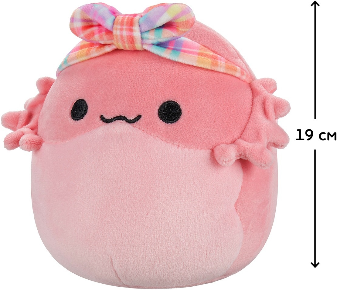 Мягкая игрушка Squishmallows - Каралловый Дракон (19 см), (SQER01216) фото 