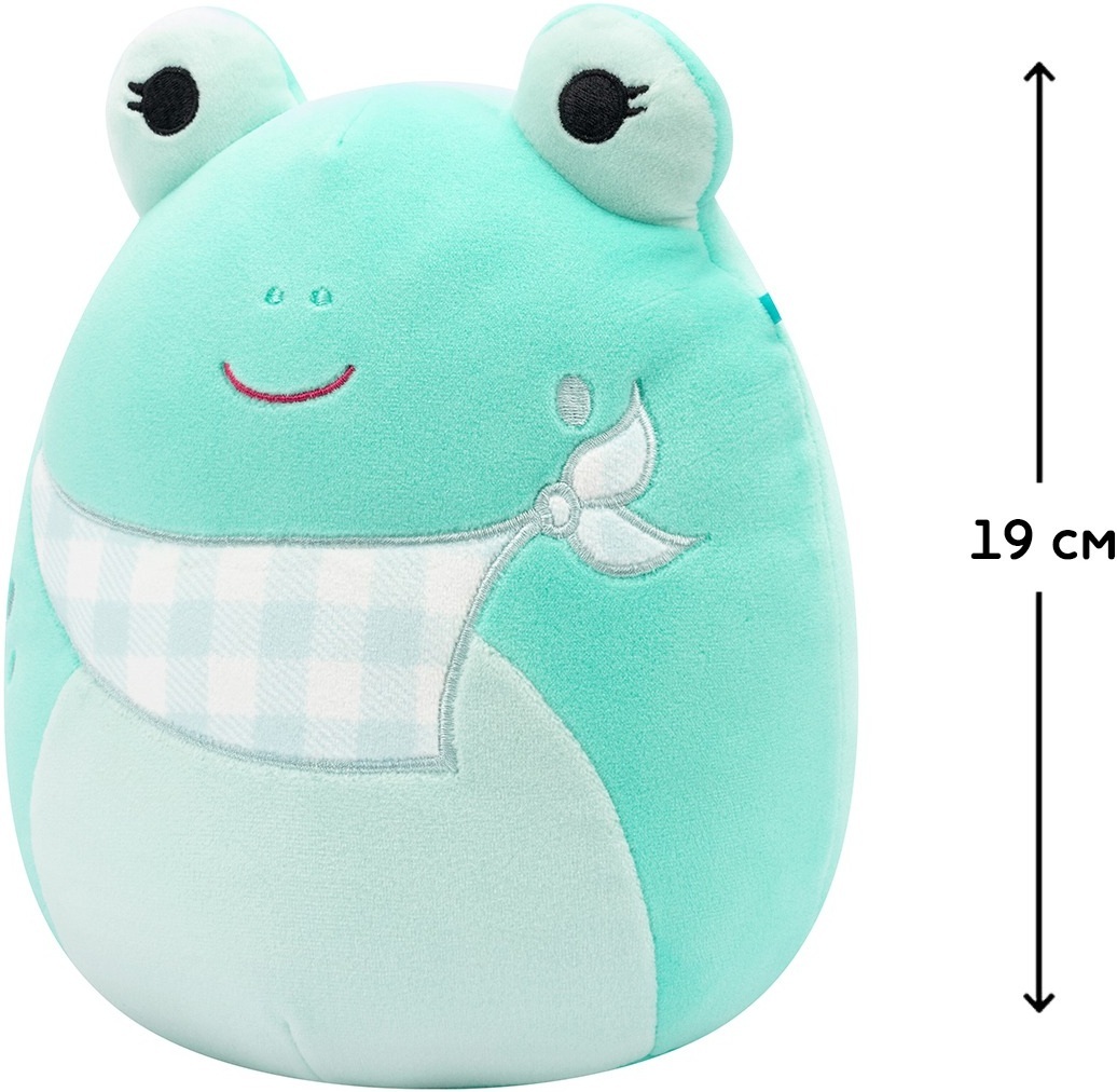 Мягкая игрушка Squishmallows - Жаба Нови (19 см), (SQER01230) фото 