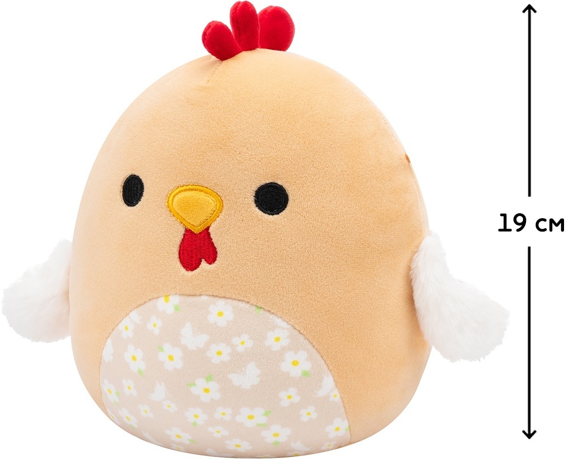 Мягкая игрушка Squishmallows - Петушок Рути (19 см), (SQER01231) фото 