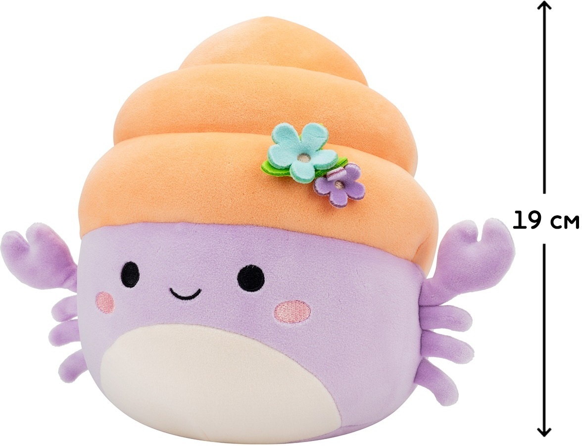 М'яка іграшка Squishmallows - Краб-Самітник Арко (19 см), (SQER01232)фото2