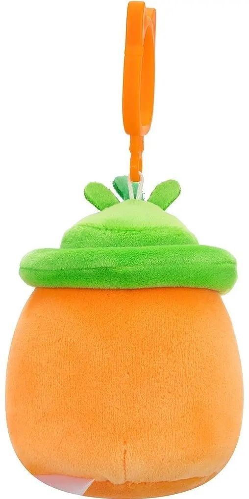 М'яка іграшка на кліпсі Squishmallows - Морквина Кароліна (9 см), (SQCP00462)фото