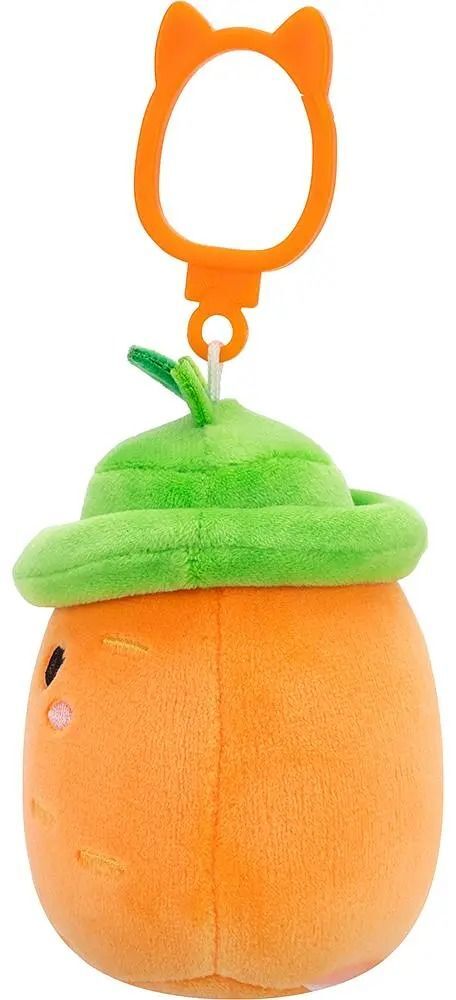 М'яка іграшка на кліпсі Squishmallows - Морквина Кароліна (9 см), (SQCP00462)фото3