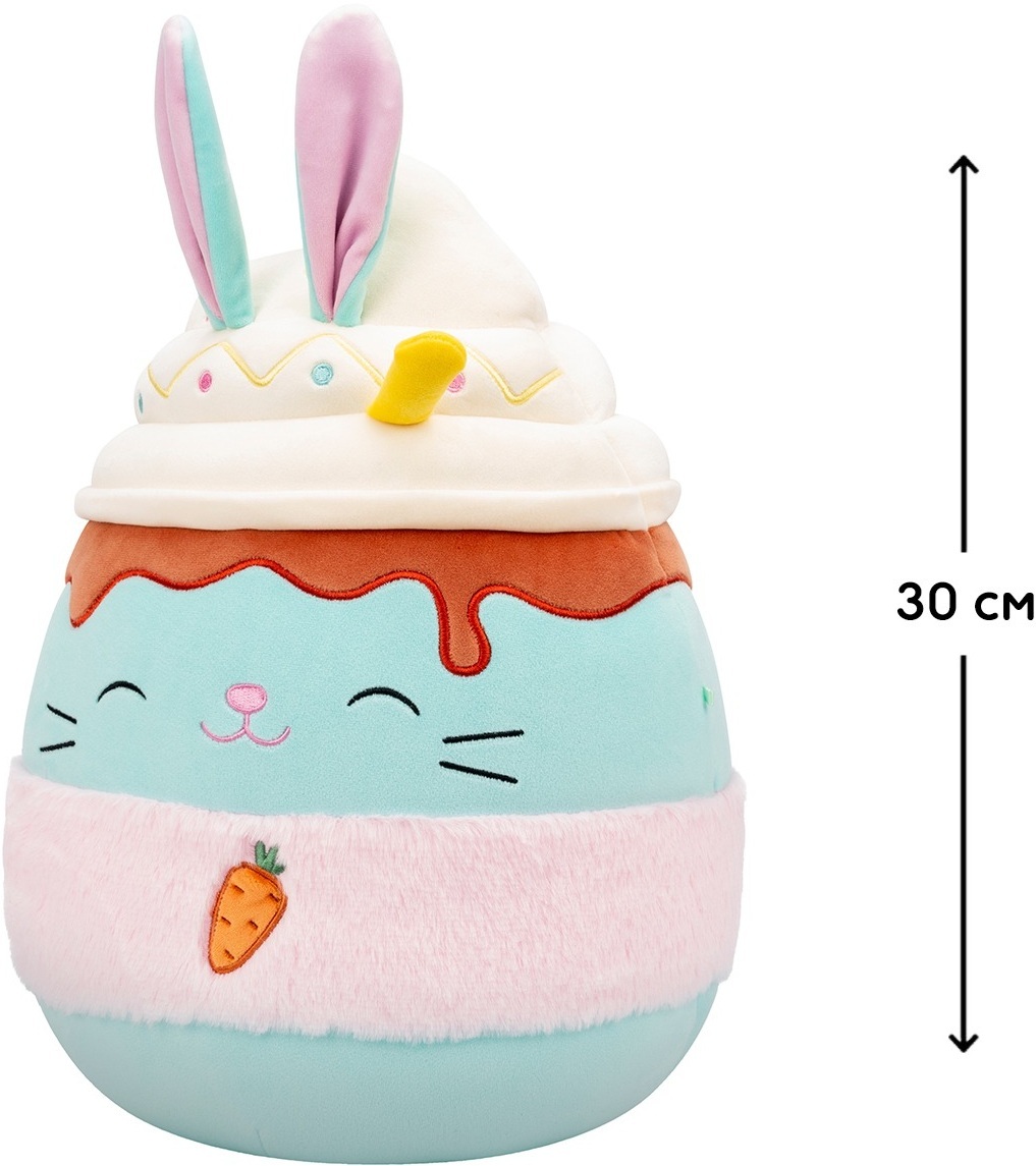 Мягкая игрушка Squishmallows - Кролик Баттенс (30 см), (SQER01262) фото 