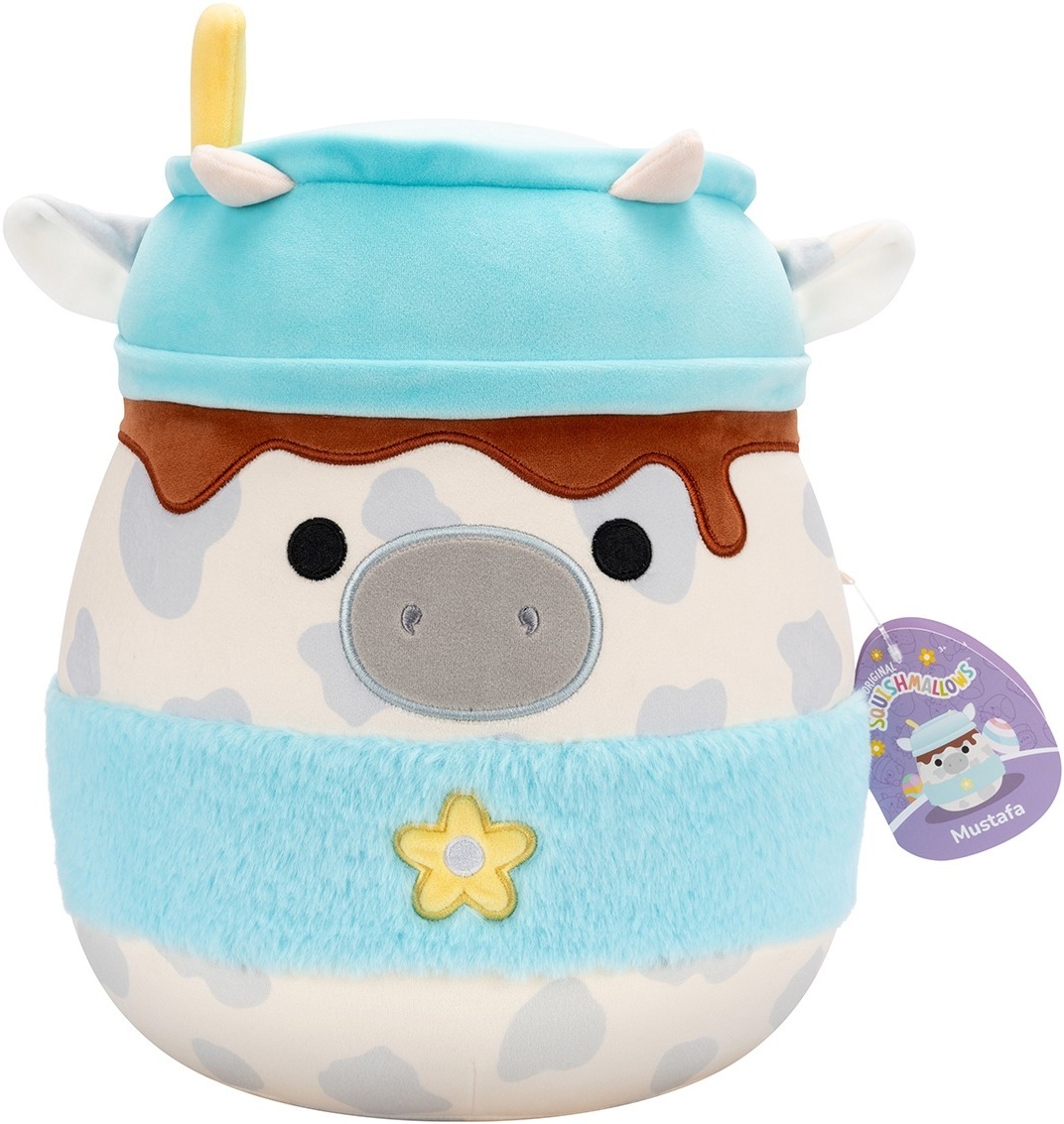 Мягкая игрушка Squishmallows - Серая Корова (30 см), (SQER01263) фото 7