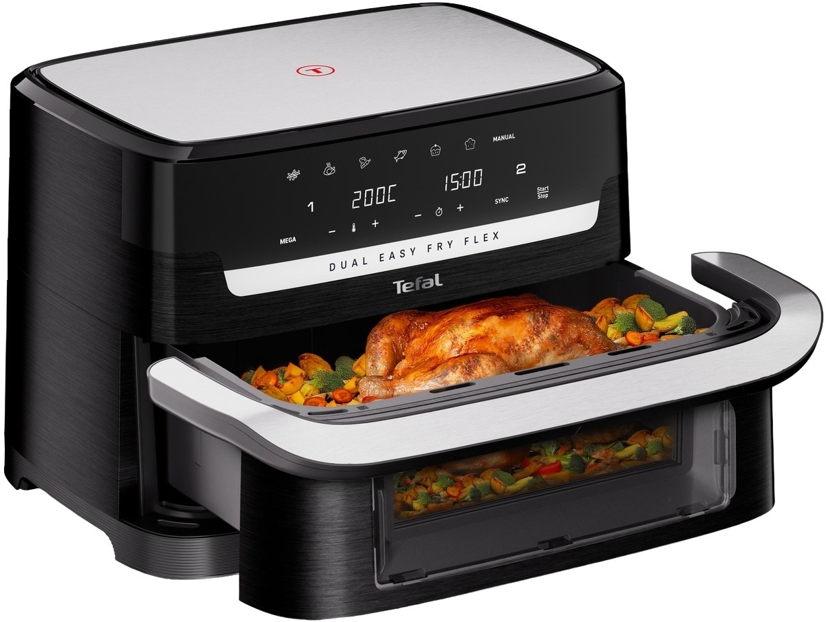 Мультипіч Tefal Dual Easy Fry Flex (EY9228E0)фото
