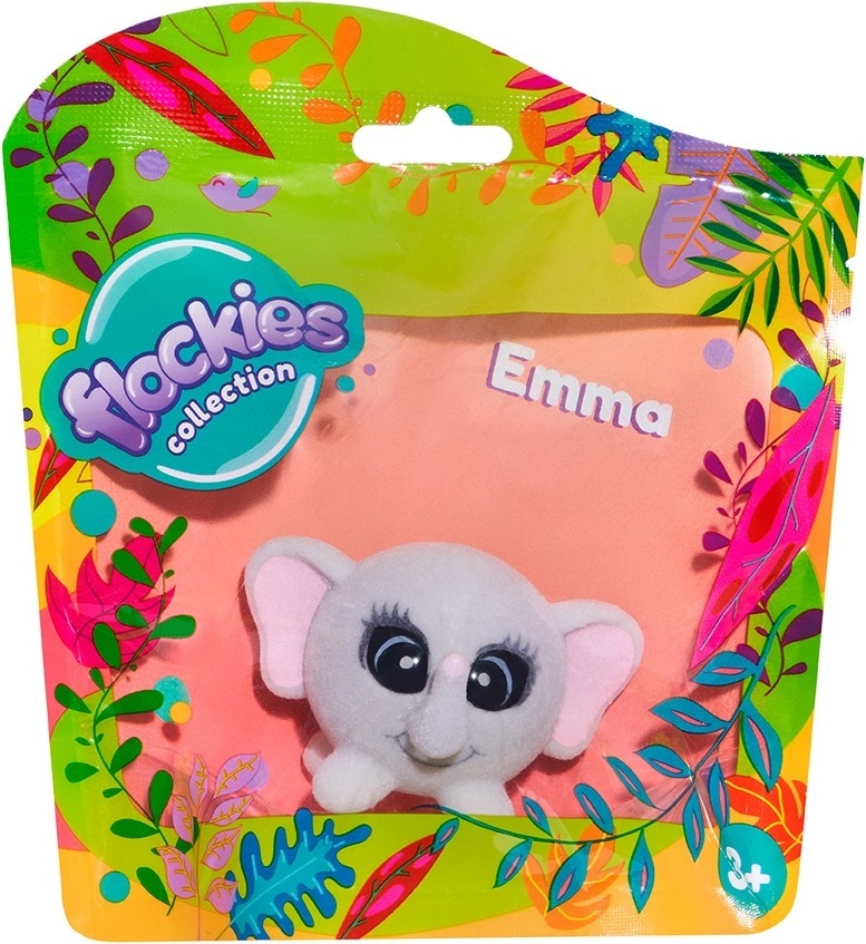 Колекційна фігурка Flockies - Слониха Емма (FLO0102)фото7