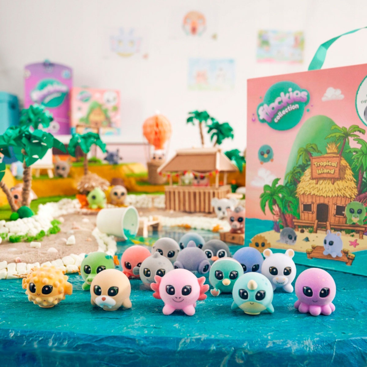 Коллекционная фигурка Flockies S2 - Крокодилица Камила (FLO0411) фото 4