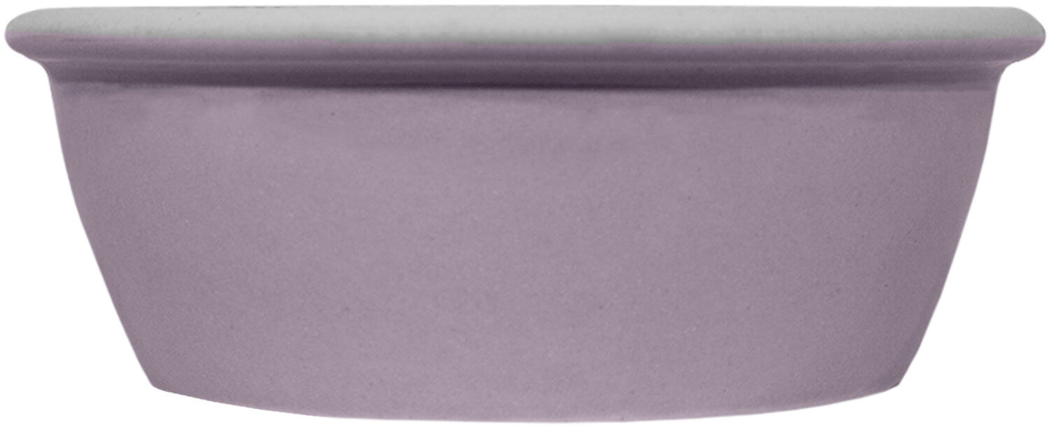 Миска для собак и котов Lucky Pet керамическая фиолетовая 350 мл фото