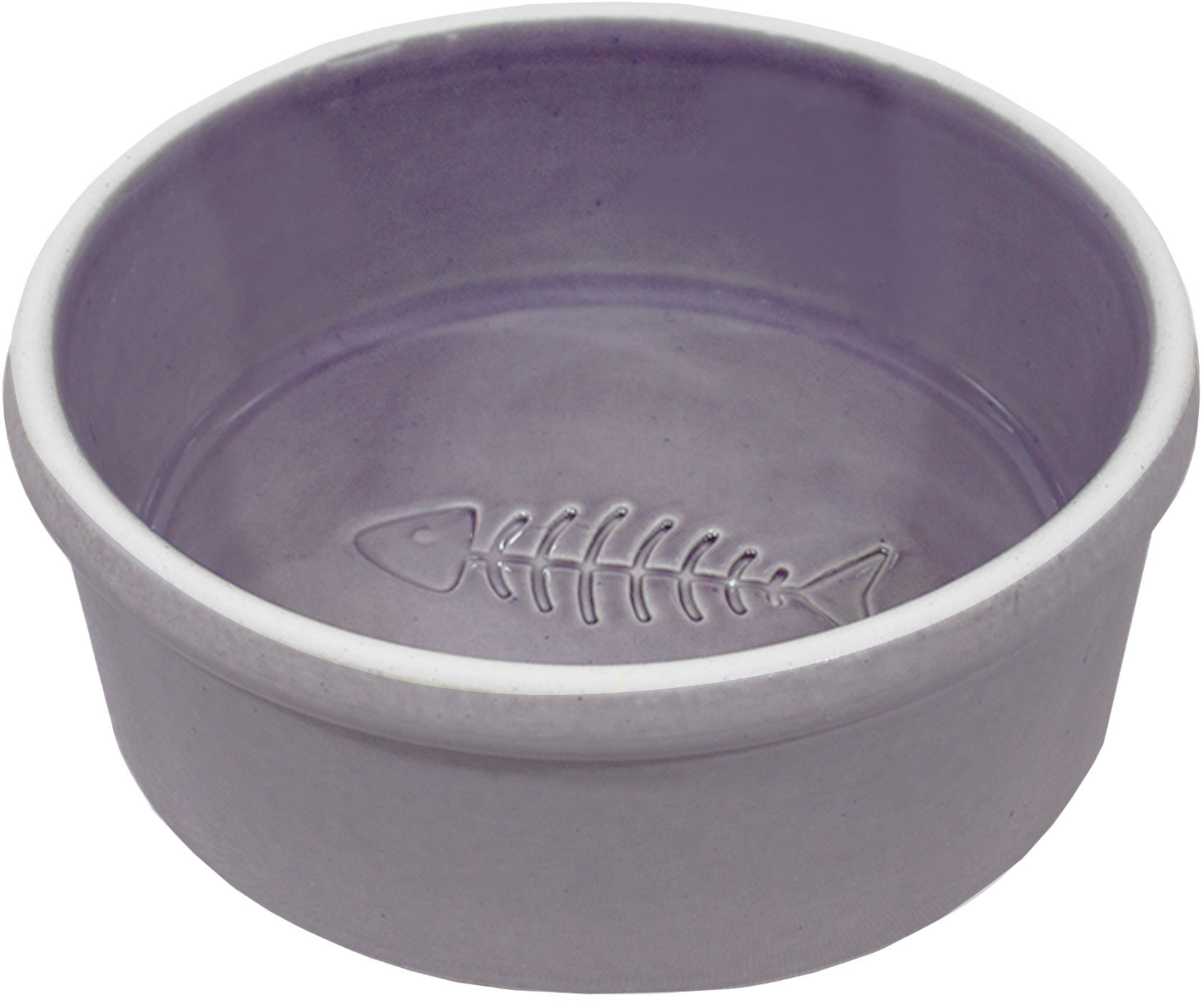 Миска для собак и котов Lucky Pet керамическая фиолетовая 250 мл фото 2