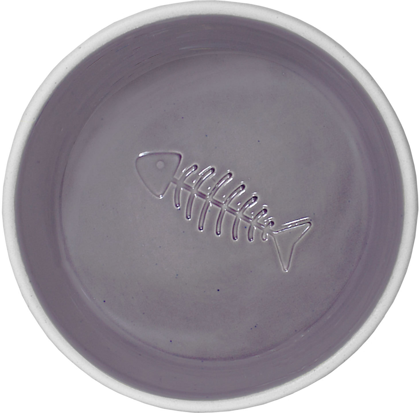 Миска для собак и котов Lucky Pet керамическая фиолетовая 250 мл фото