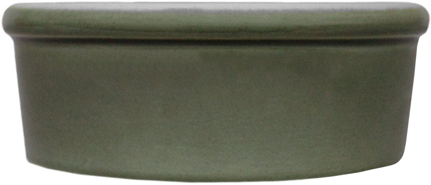 Миска для собак и котов Lucky Pet керамическая оливковая 250 мл фото