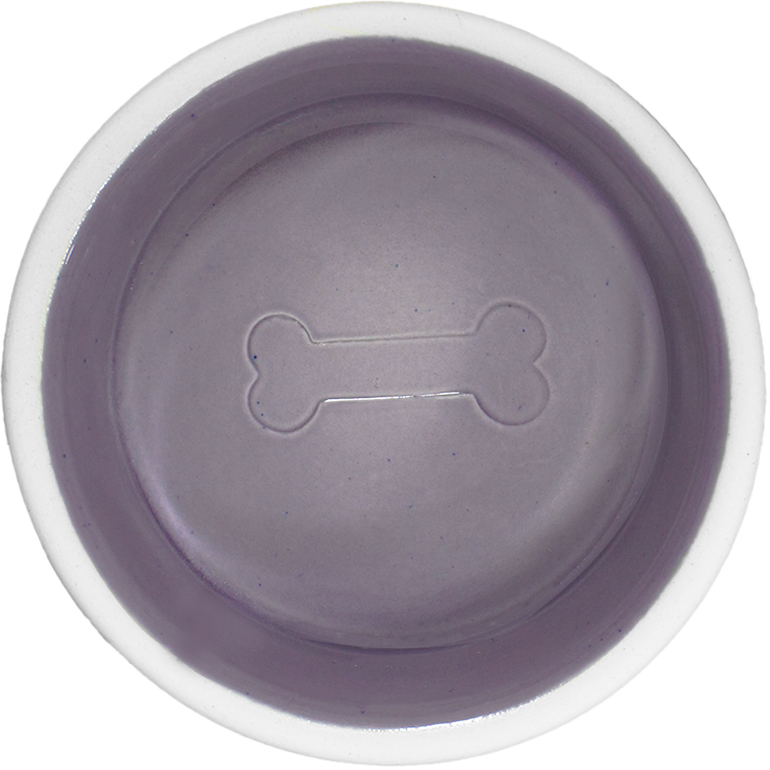 Миска для собак Lucky Pet керамическая фиолетовая 250 мл фото 3