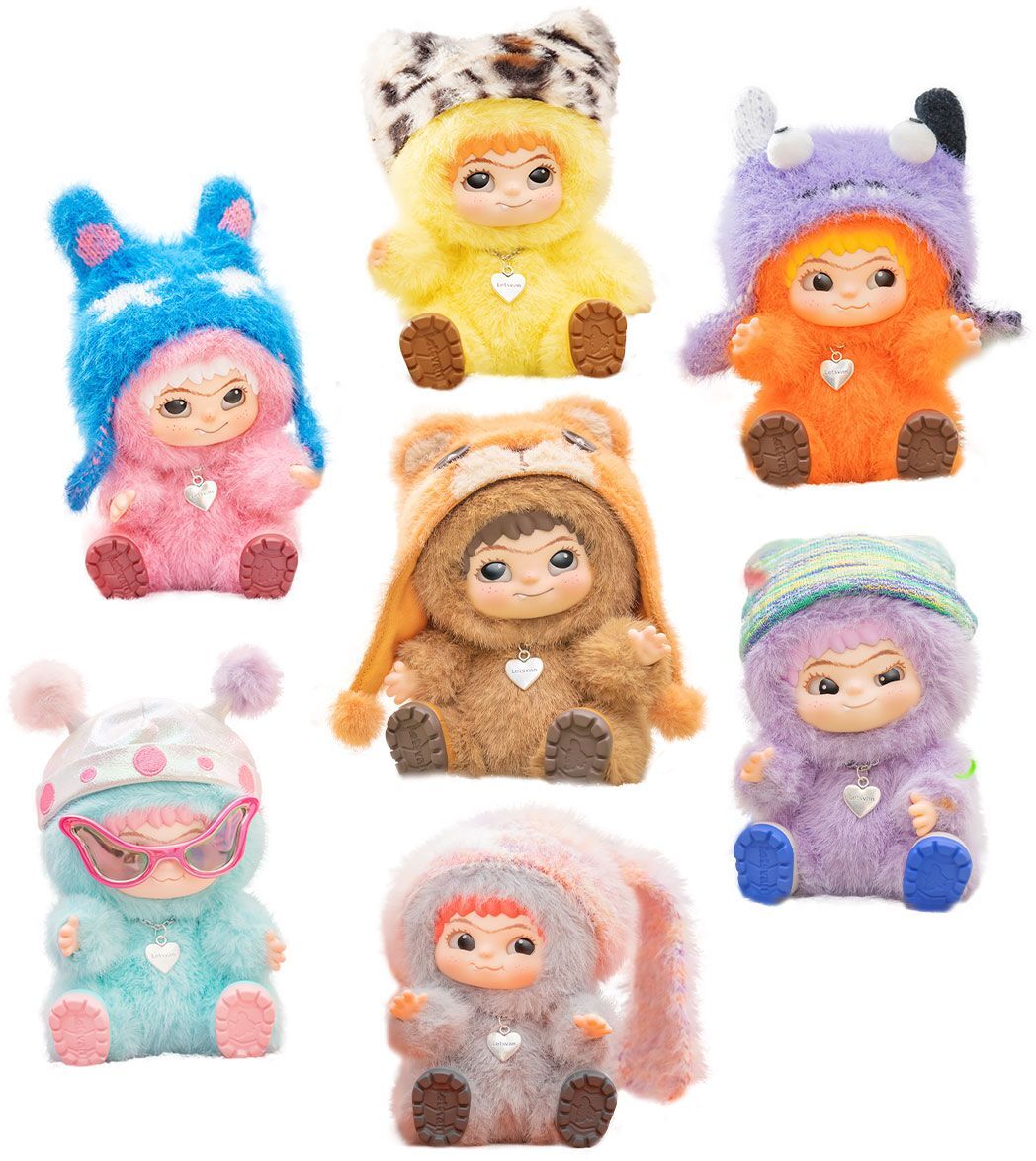 Колекційна м’яка іграшка з кільцем Pop Top Letsvan "Wakuku" - Весела Вечірка (17WK-0601)фото