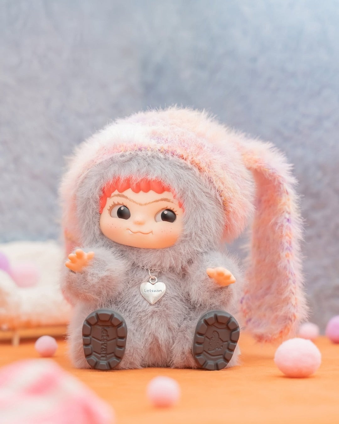 Колекційна м’яка іграшка з кільцем Pop Top Letsvan "Wakuku" - Весела Вечірка (17WK-0601)фото